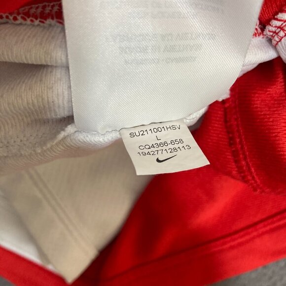 Nike Team Flight Prep Women’s Large Red Reversible Jersey and Shorts Basketball - Picture 7 of 16